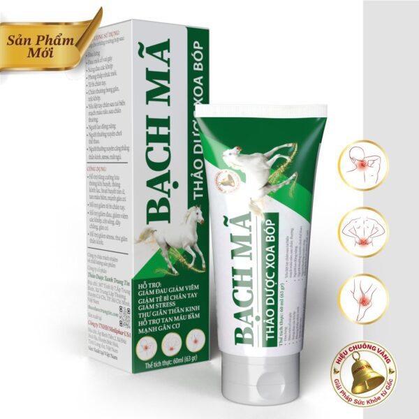 THẢO DƯỢC XOA BÓP BẠCH MÃ GEL